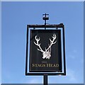 The sign of The Stags Head