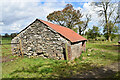 Stone walled shed, Bancran