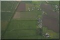 Remains of ridge and furrow in fields north of Huttoft: aerial 2021 (1)