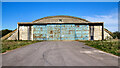 ST9081 : WWII Wiltshire: RAF Hullavington - 'B' site type E hangar (2) by Mike Searle