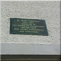 Mary Somerville commemoration plaque