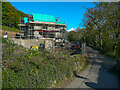 Houses under construction. Wood Bottom Lane, Hove Edge