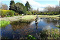 Pond at Moray Crematorium