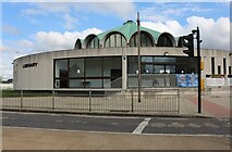 TQ4490 : Fulwell Cross Library by David Howard