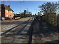 Cape Road crosses the railway, Warwick