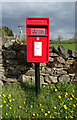 NY6718 : Elizabeth II postbox on the B6260, Burrells by JThomas