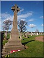 War Memorial at Ladykirk Church in Berwickshire Scotland