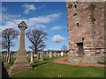 War Memorial at Ladykirk Church in Berwickshire Scotland