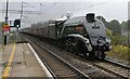 A4 60009 Union of South Africa passing Leighton Buzzard