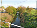 TM1762 : River Deben tributary beside the B1077, Winston Road by Adrian S Pye