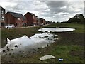 Neighbourhood sustainable drainage storage pond