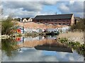 Factories next to the Grand Union Canal