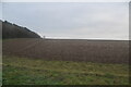 Ploughed field by Morston Chase