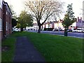 Holbrook Lane, looking towards junction with Lythalls Lane and Rotherham Road