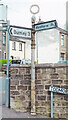 Direction Sign ? Signpost in Haggate, Briercliffe parish