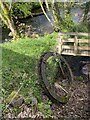 Remains of machinery at Libanus Mill