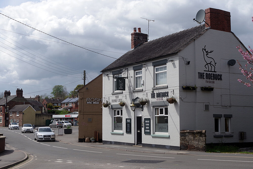 The Roebuck, Forsbrook © Stephen McKay :: Geograph Britain and Ireland