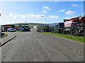 Roadway at Preston Hall Industrial Estate, Cupar