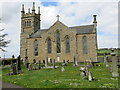 Collessie Parish Church and part of its Burial Ground