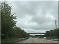 Footbridge crossing the A14 - Eastbound