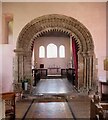 SO4522 : Garway - St Michael's Church - Chancel Arch by Rob Farrow