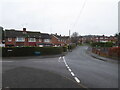 The junction of Wolsey Close and Don Road, Worcester