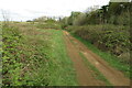 Bridleway across the heath to Dallington