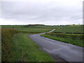 Bend in the road near Lochlea