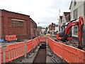 Arthur Street Bridge works