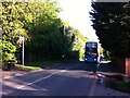No. 16 bus climbing Bennetts Road towards Keresley Village