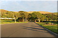 Driveway to Ardmillan Castle Holiday Caravan Park