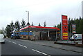 Service station on Mauchline Road (B7083), Auchinleck