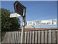 Not a typical Somerset signpost