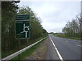 A76 approaching Skerrington Roundabout