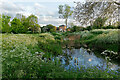 The moat of Tenison Manor, Cottenham