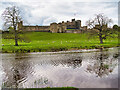 NU1813 : River Aln at Alnwick Castle by David Dixon