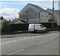 Total Rail Solutions white van, Brecon Road, Ystradgynlais