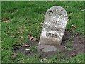 Old Boundary Marker on the B4487 Newport Road on Llanrumney