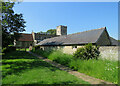 Comberton: Church Farm outbuildings and St Mary