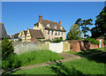 Comberton: Church Farmhouse on a summer morning