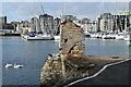 Remains of an arch, Sutton Harbour