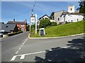 Entrance to Dinorben Arms pub