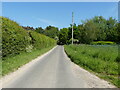 Looking towards Woodland on Topshill Road