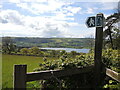 Paths above the lakes