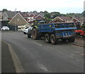 ST3090 : Tractor and trailer, Laurel Crescent, Malpas, Newport by Jaggery