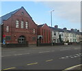 Vaccination centre in a church, Crindau, Newport