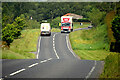 Passing vehicles on Tattyreagh Road, Freughmore