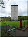 NS4661 : Tower block, Paisley by JThomas