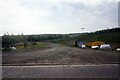 The entrance to The Wheel caravan site