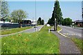 SO8173 : Stourport Road and service road, Kidderminster, Worcs by P L Chadwick
